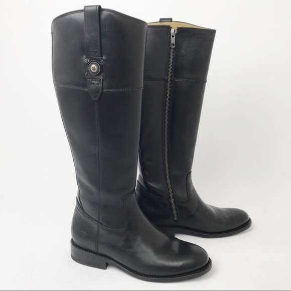 FRYE | Jayden Smooth Leather Button Side Zipper 6B - Picture 1 of 8